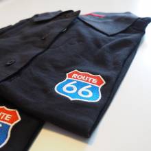 route 66 broderie 3 couleurs