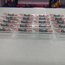 redion, plexiglas, acrylique, uv printing, luxembourg, trophée, laser, trotec